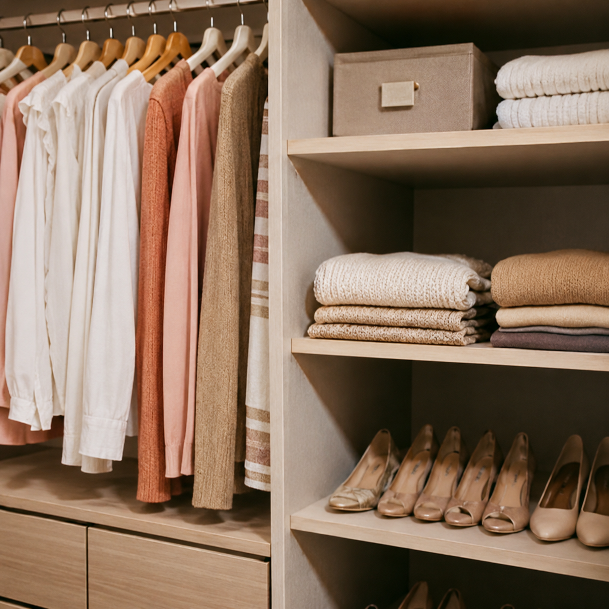 Organização de Closet